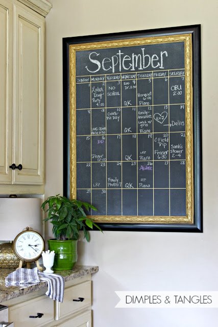 Giant Chalkboard for the Kitchen