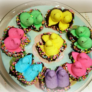 chocolate covered peeps