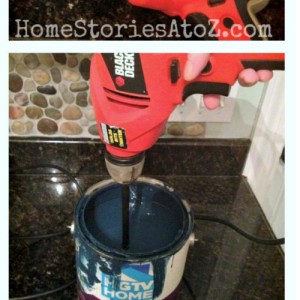 tip for mixing paint