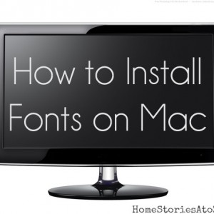 install fonts on mac