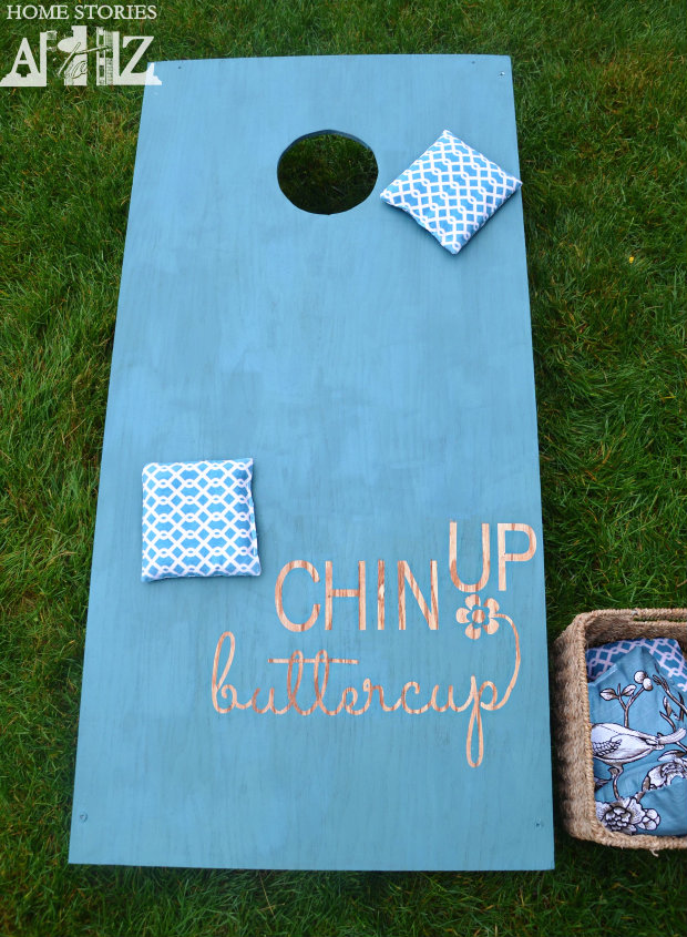 How to Build a Cornhole Board - Home Stories A to Z