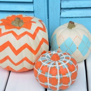 how to paint pumpkins