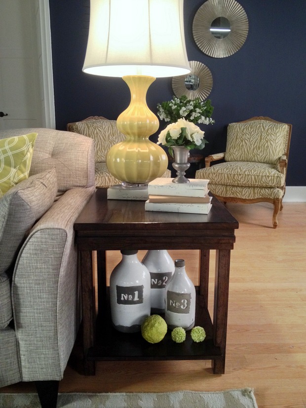 How To Decorate A Side Table In Living Room
