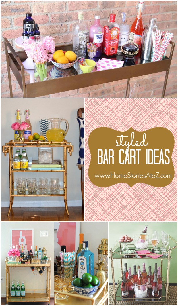 Trend Alert The Styled Bar Cart Home Stories A to Z