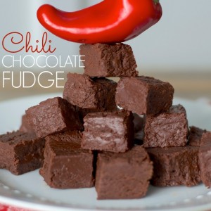 chili chocolate fudge