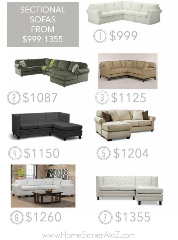 25 Affordable Sectional Sofas