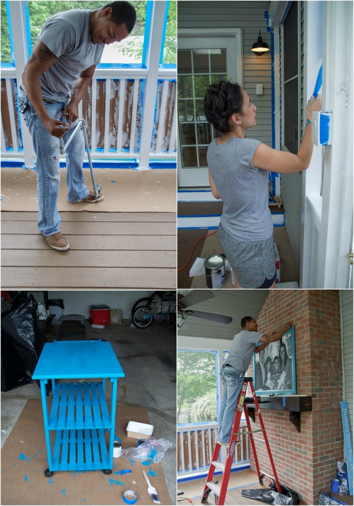 Lowe’s Screen Porch & Deck Makeover Reveal Home Stories A to Z