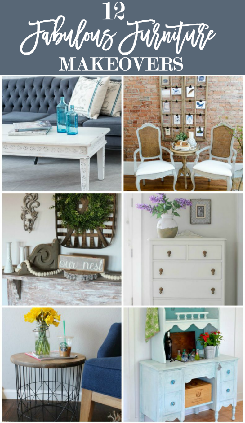 12 fabulous furniture makeovers