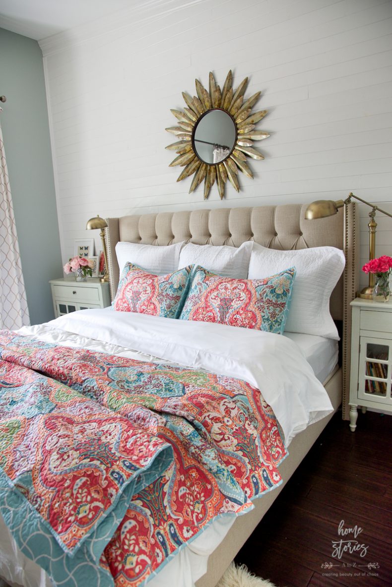how to refresh a bedroom | summer bedroom | bedroom decorating ideas | boho bedroom | budget bedroom