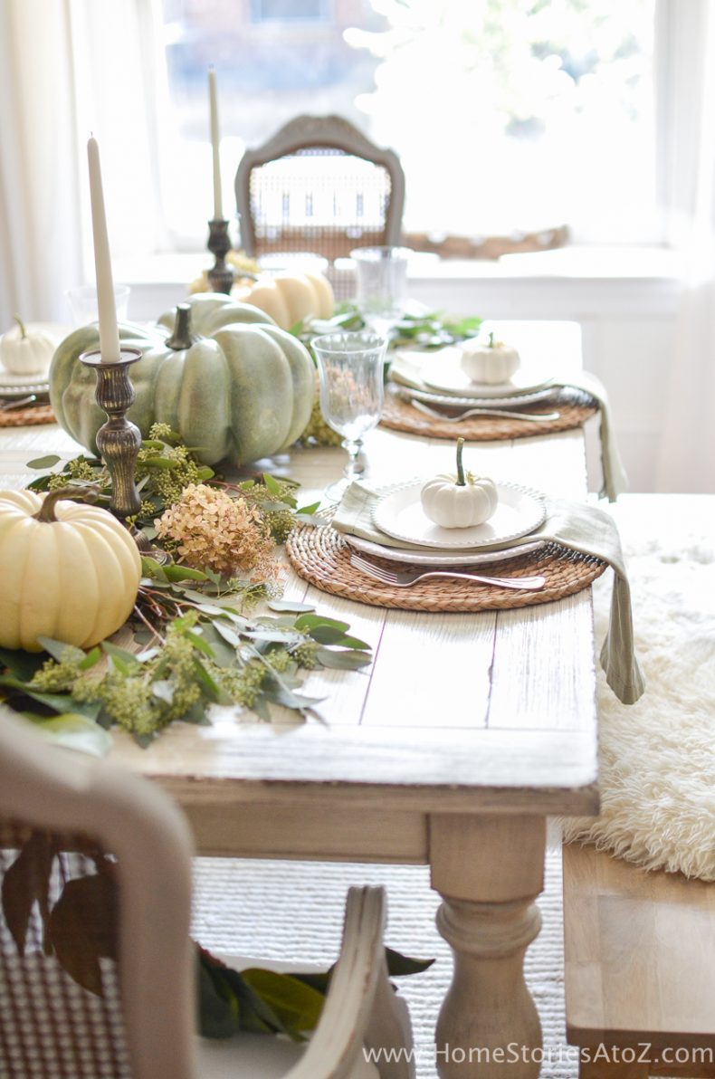 30+ Fall Dining Room and Tablescape Ideas