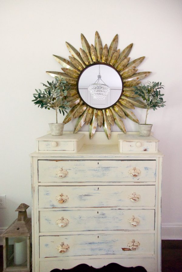 White Master Bedroom Makeover