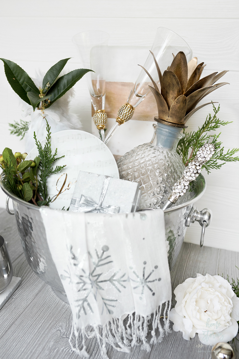 Creative and Luxe Holiday Gift Basket Ideas with Pier 1