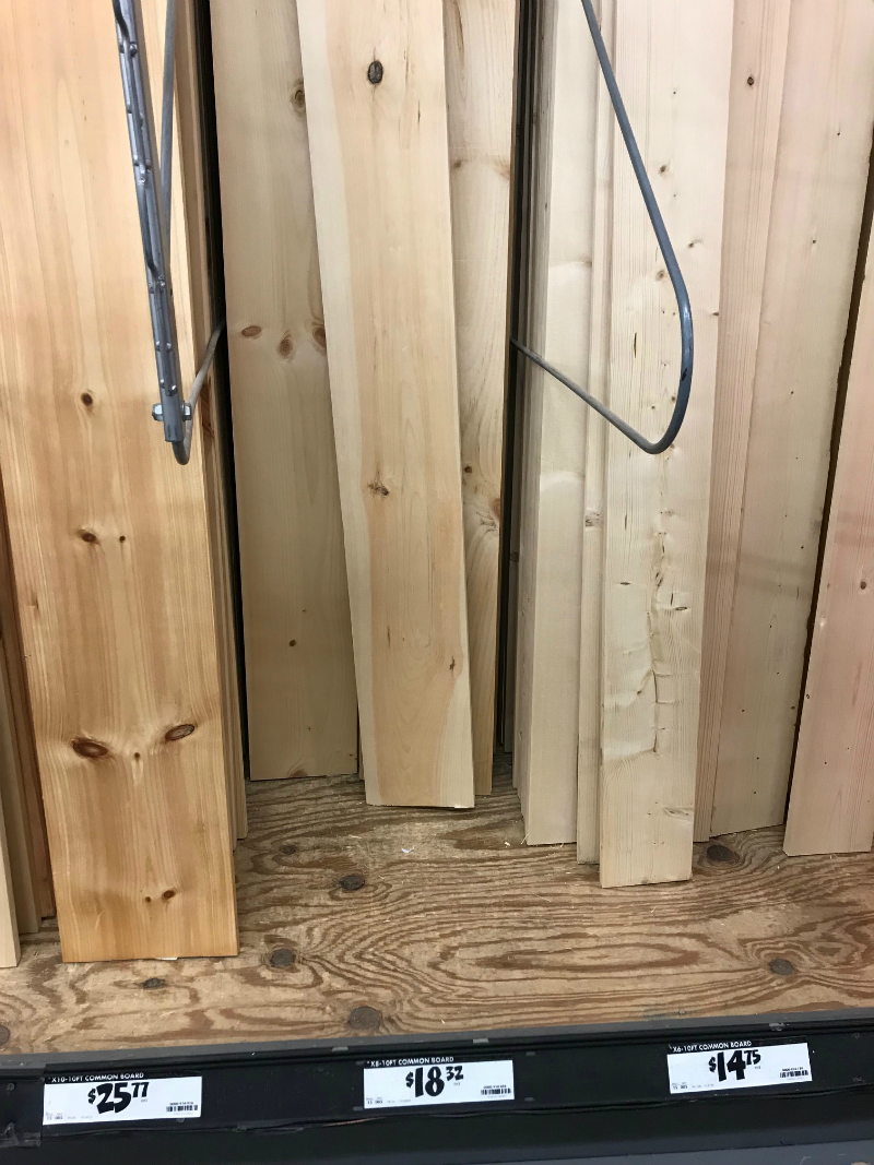 wood boards