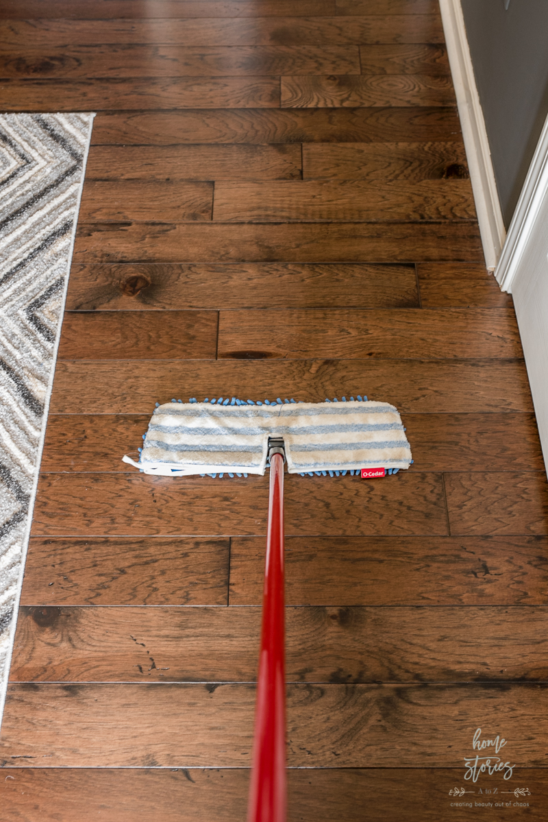 how to clean wood floors