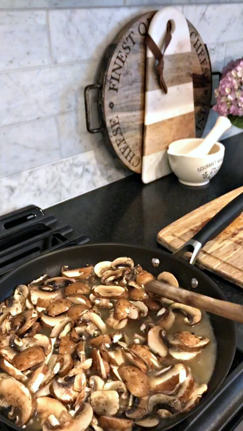 Easy Keto Portobello Mushroom Cream Cheese Chicken Recipe Home