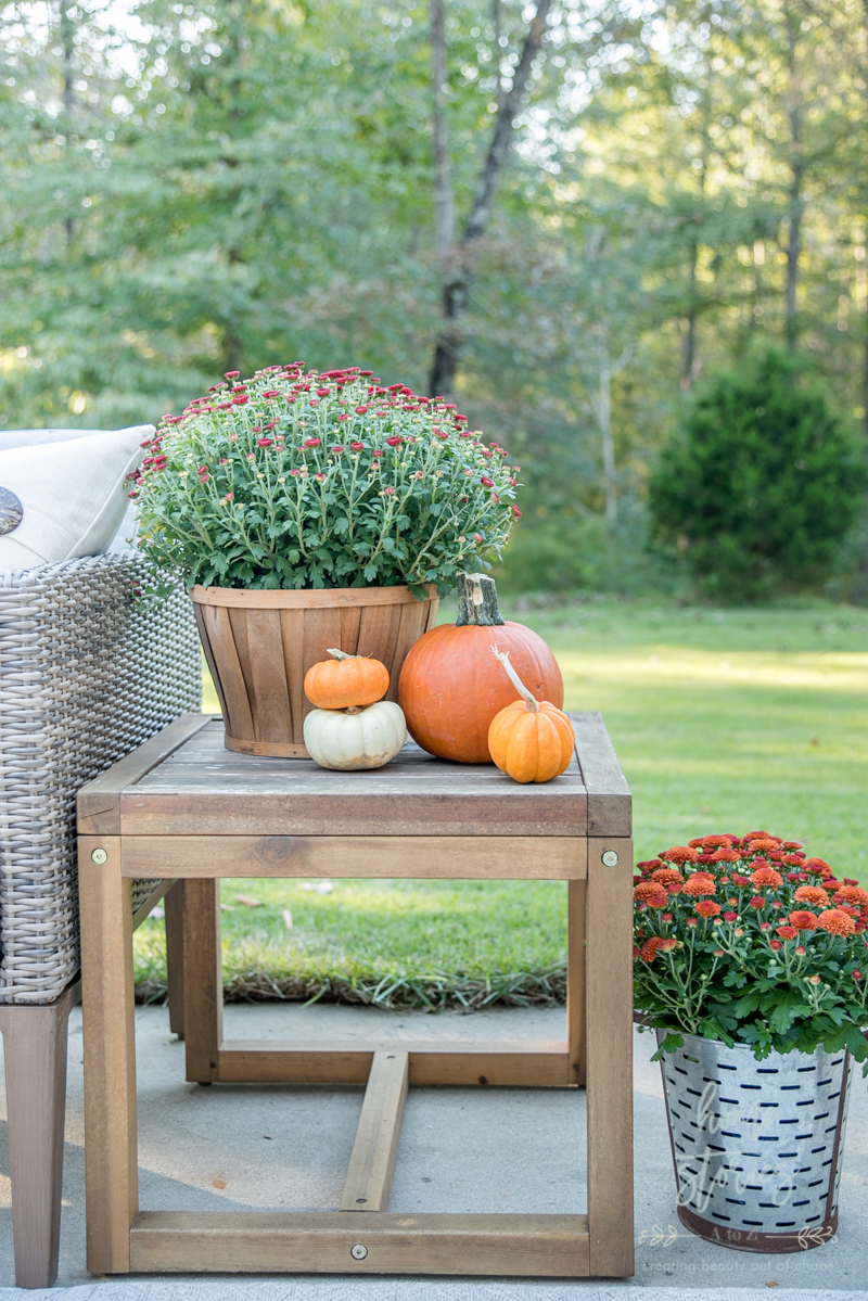 Affordable Fall Decor 6 Tips For Southern Outdoor Patio