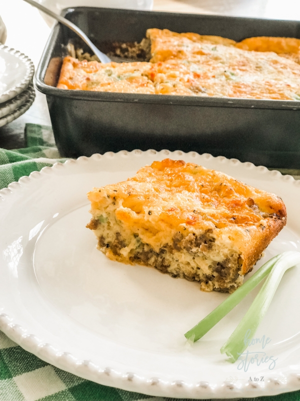 Keto Breakfast Casserole Recipe Sausage, Egg, and Pimento Cheese