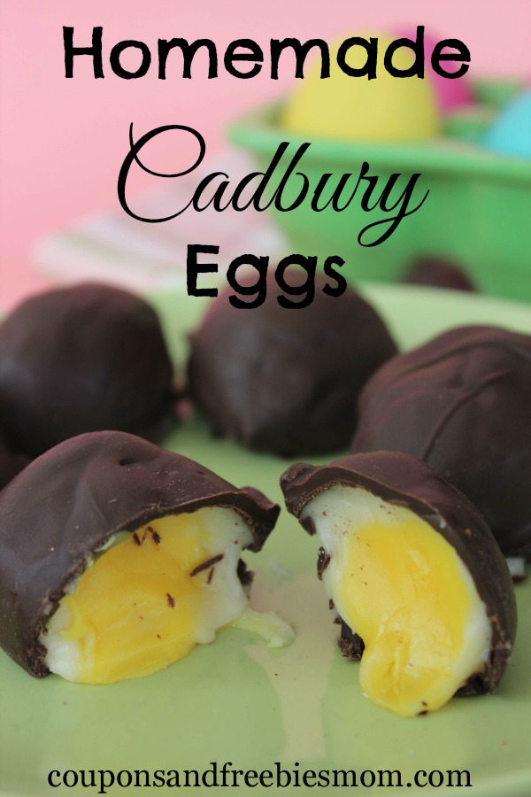 Yummy Easter Treat Recipes - Homemade Cadbury Eggs by Coupons and Freebies Mom