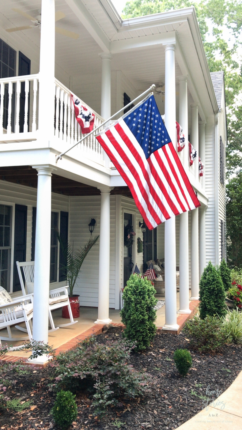 Patriotic Decor for July 4th - Classic Americana Decor by Home Stories A to Z