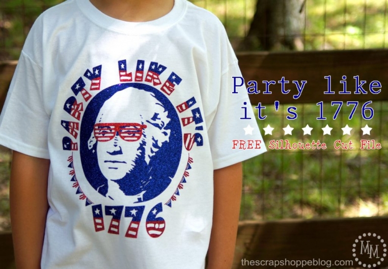 Patriotic Projects for July 4th - Patriotic Shirt Pattern by The Scrap Shoppe Blog