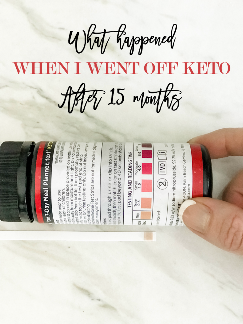 Keto Diet What Happened When I Went Off Keto After 15 Months of