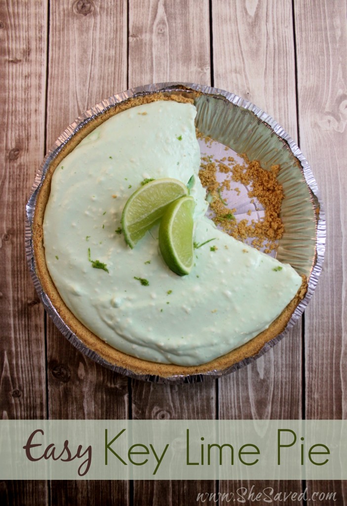 Best Summer Pie Recipes - Easy Key Lime Pie by She Saved
