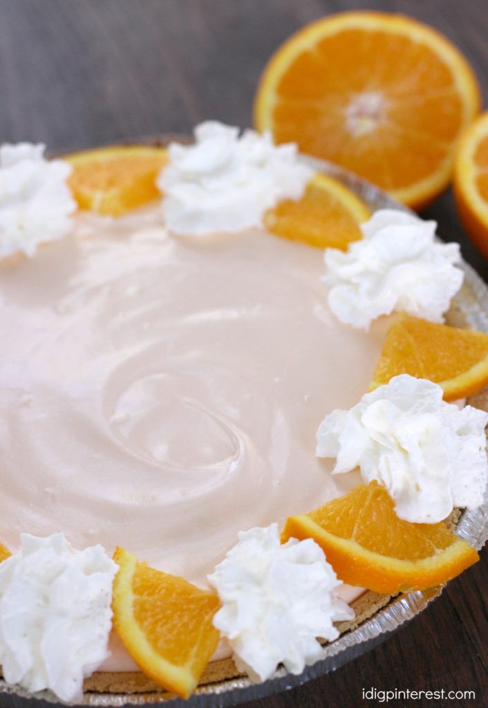 Best Summer Pie Recipes - Orange Creamsicle Pie by I Dig Pinterest