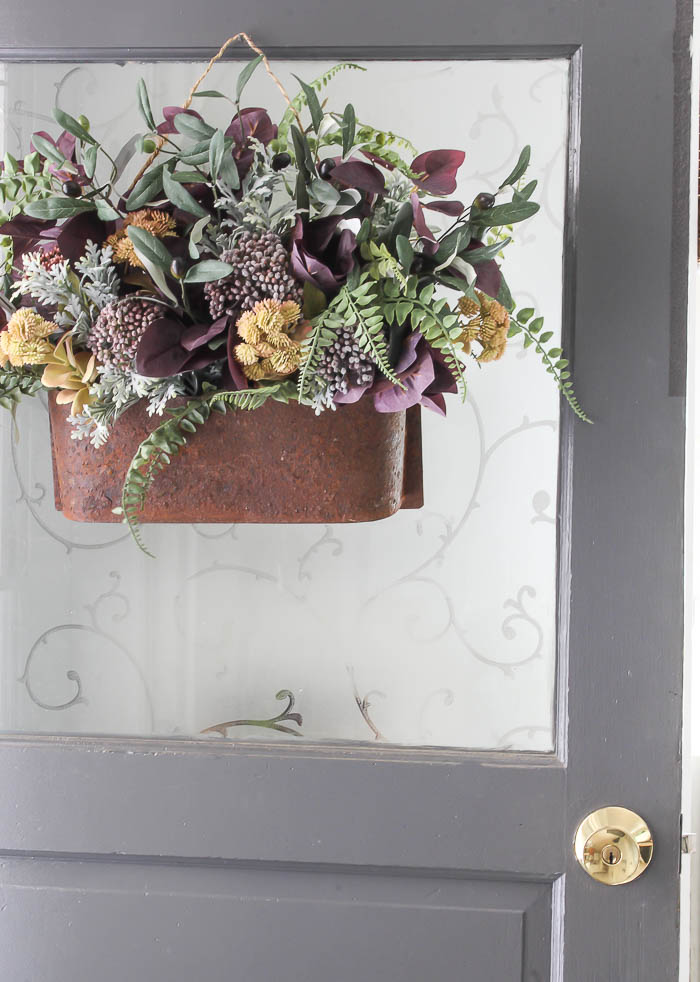 20 DIY Fall Wreath Ideas - DIY Fall Basket Wreath by Rooms for Rent