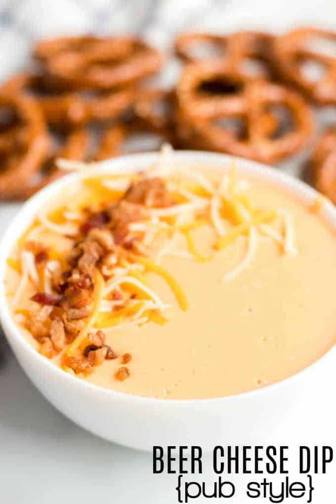 100+ Appetizer Ideas - Beer Cheese Dip Pub Style by Princess Pinky Girl