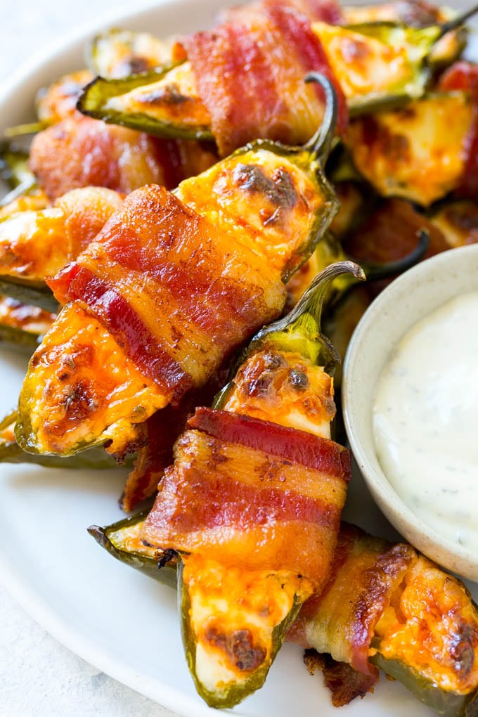 100+ Appetizer Ideas - Jalapeno Poppers by Dinner at the Zoo