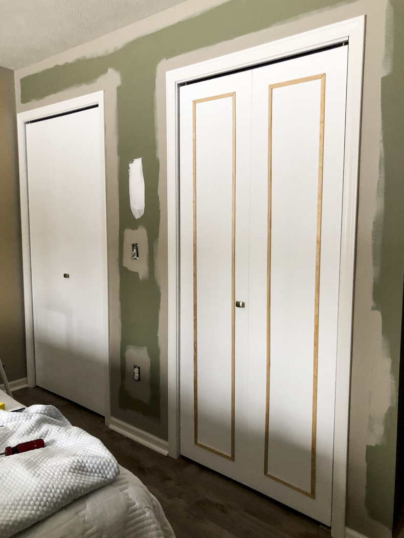 DIY Bi Fold Door Makeover by Grace in My Space