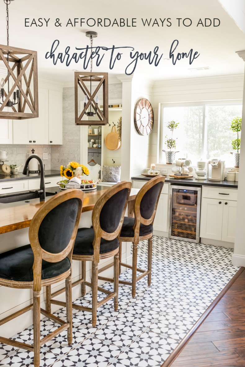 Easy and Affordable Ways to Instantly Add Character to Your Home