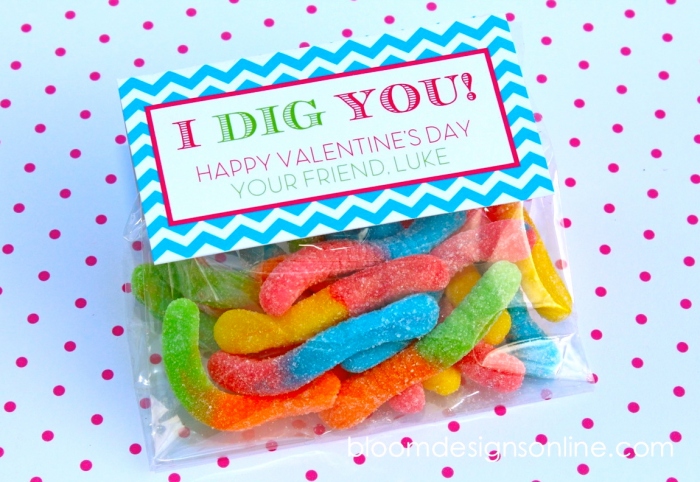 Valentine Printable Ideas - I Dig You by Bloom Designs