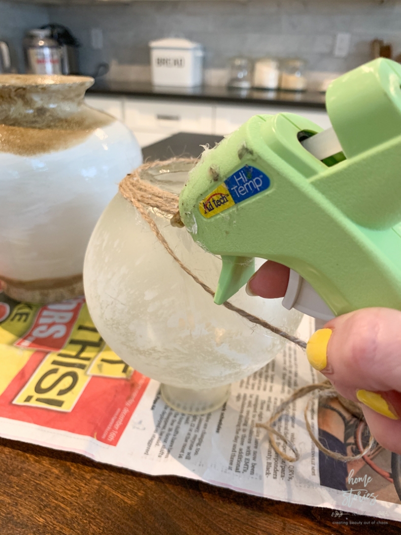 Thrift Store Vase Makeover How to Update an Old Vase Home Stories A to Z