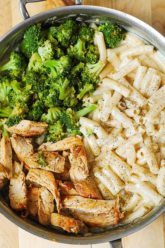 Comfort Food Recipes - Chicken Broccoli Alfredo Recipe by Julia's Album