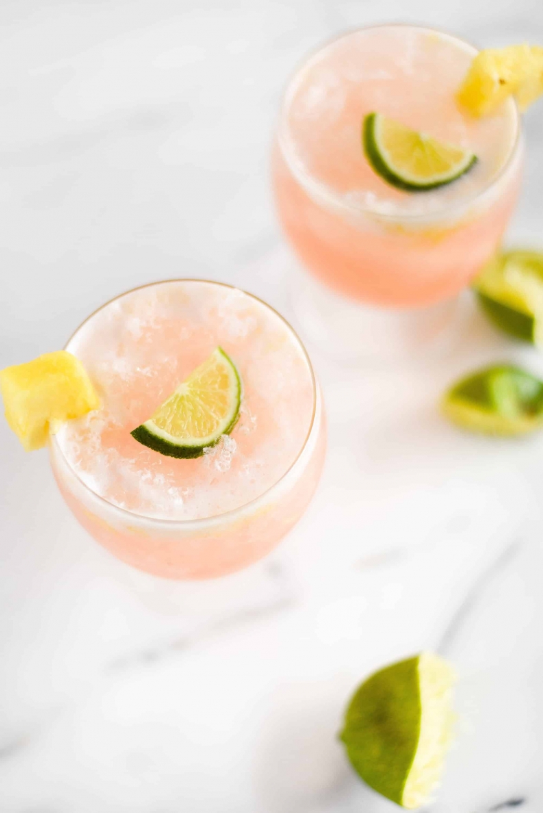 Refreshing Summer Drink Recipe - Paradise Guava Pineapple Coconut Cocktail by Boxwood Avenue