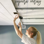 Simple Building Projects to Add Character to Your Home - How to Cover a Popcorn Ceiling by Home Stories A to Z