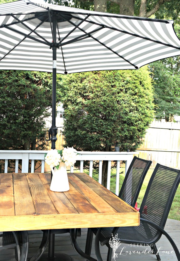 DIY Backyard Projects - Backyard Furniture Makeover by Seeking Lavender Lane