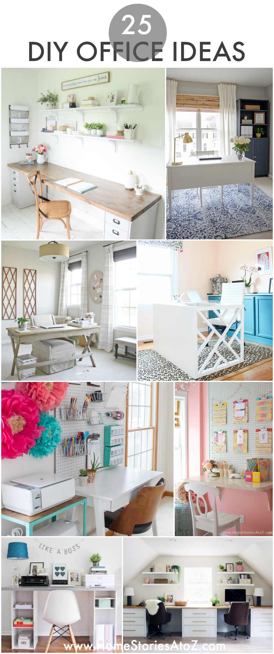 DIY Office Spaces: Tips for DIY Desk Ideas, Organization, and ...