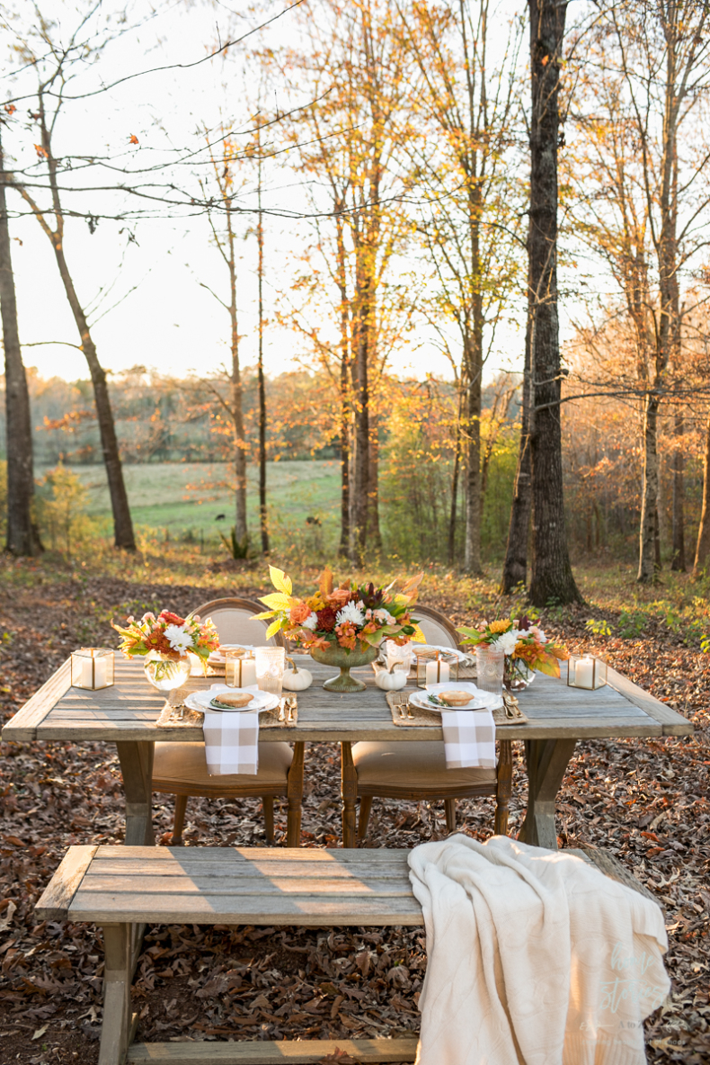 Gorgeous Outdoor Fall Thanksgiving Table Setting Tips - Home Stories A to Z