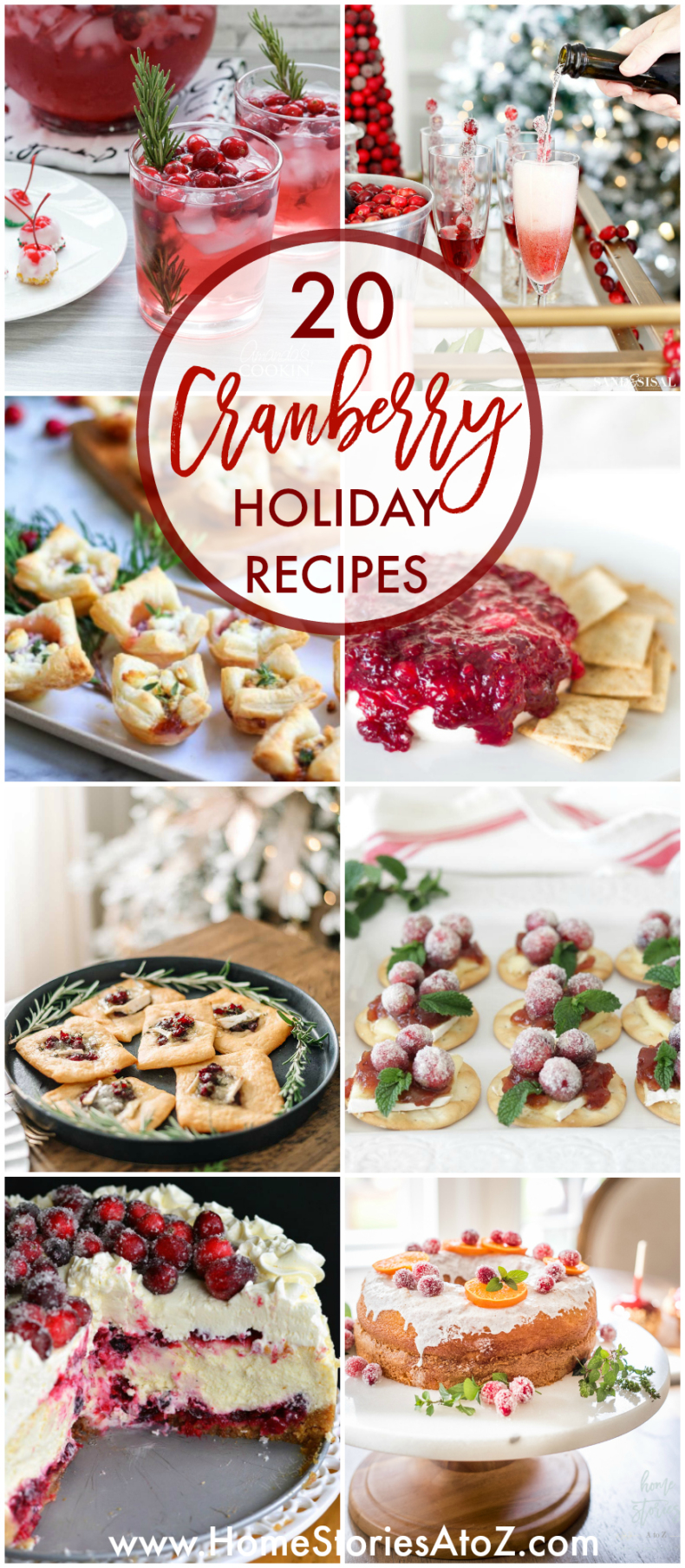 20 Cranberry Holiday Recipes