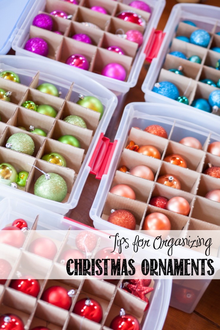 Tips for Storing Christmas Ornaments - Creative Cain Cabin