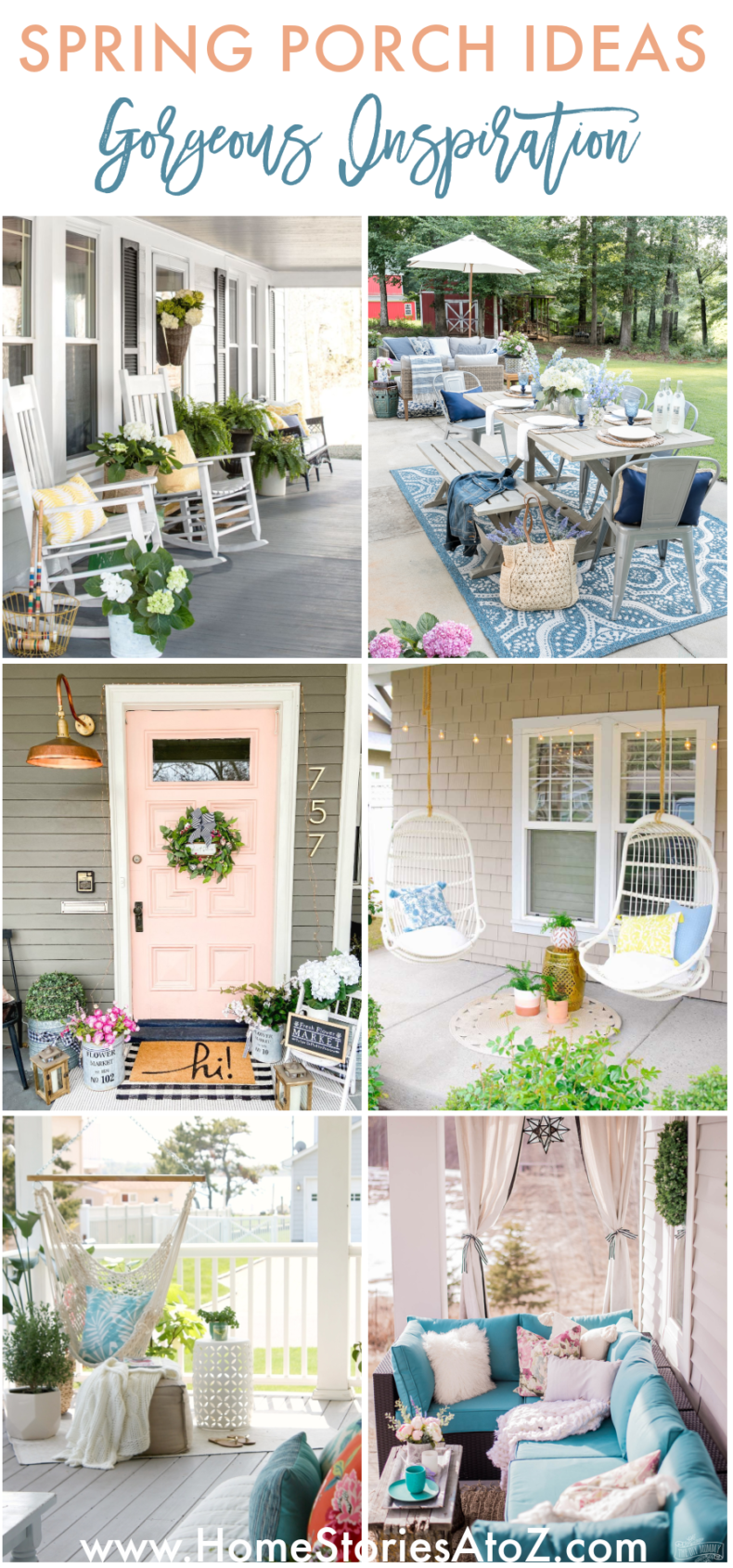 Spring Porch and Patio Ideas - Gorgeous Inspiration for Spring