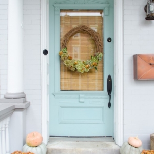 Blue Door Colors - Benjamin Moore Wythe Blue by Home Stories A to Z