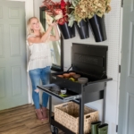 Faux Flower Storage Idea by Home Stories A to Z