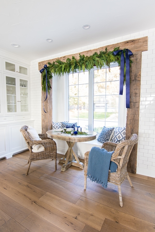 Christmas Breakfast Nook - The Lily Pad Cottage