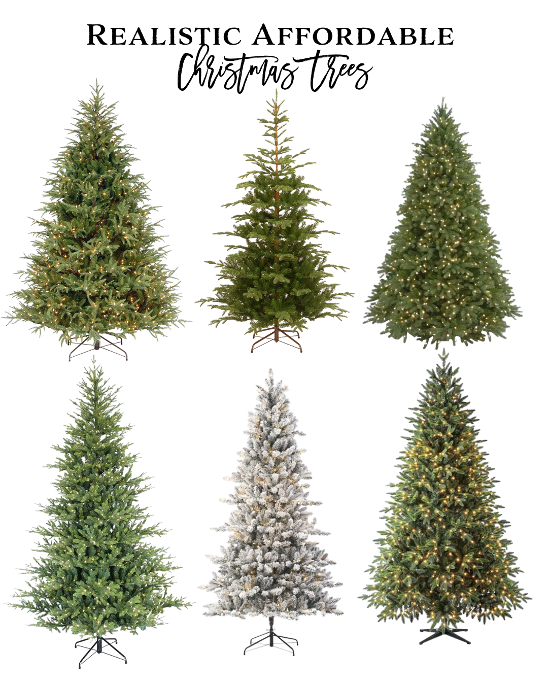 Shop for realistic and affordable Christmas Trees