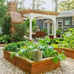 Raised Bed Backyard Garden Ideas - Small Garden Box by BHG