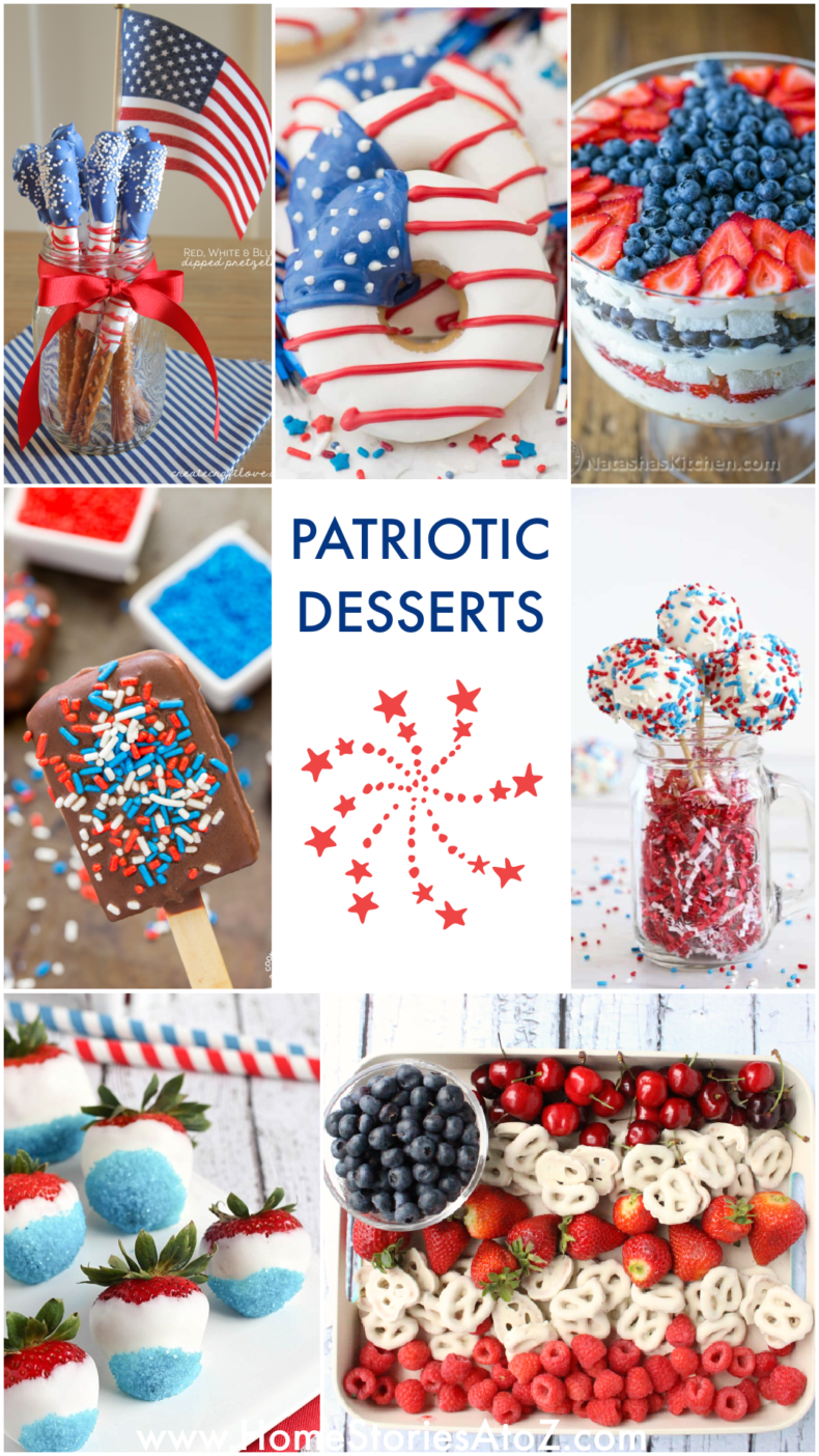 Patriotic Desserts - 15 Patriotic Desserts to Try This Summer