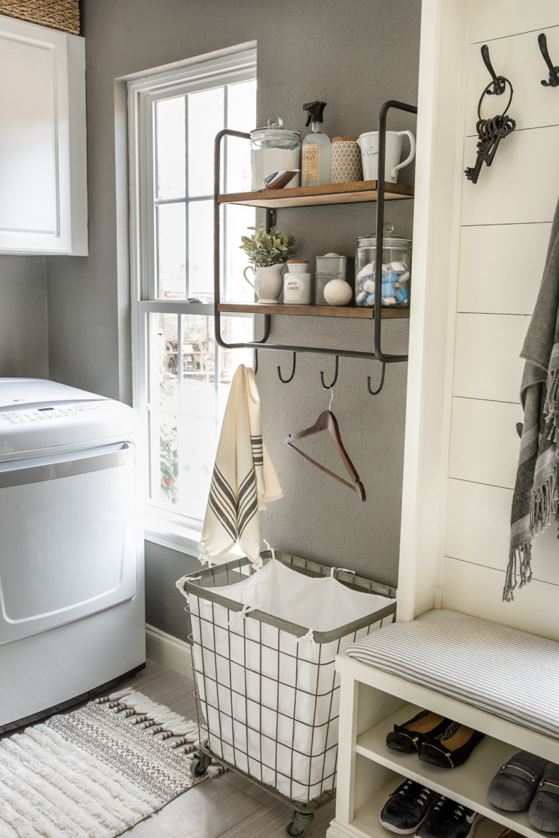Neutral Summer Decor - Laundry Room by Home Stories A to Z